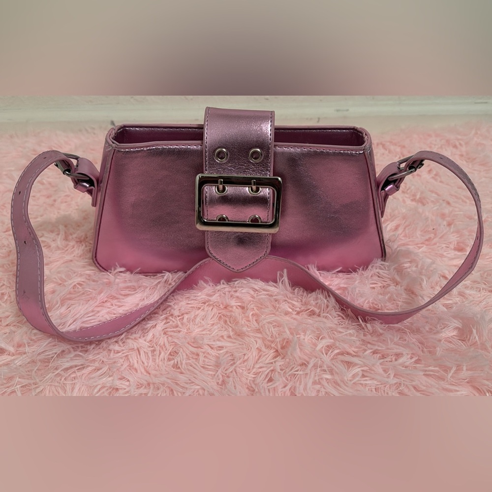 Forever 21 Pink Mini Bag with Structured Design